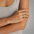 BRAIDED RADIANCE GOLD BAND