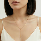 SENTIMENT LARIAT NECKLACE
