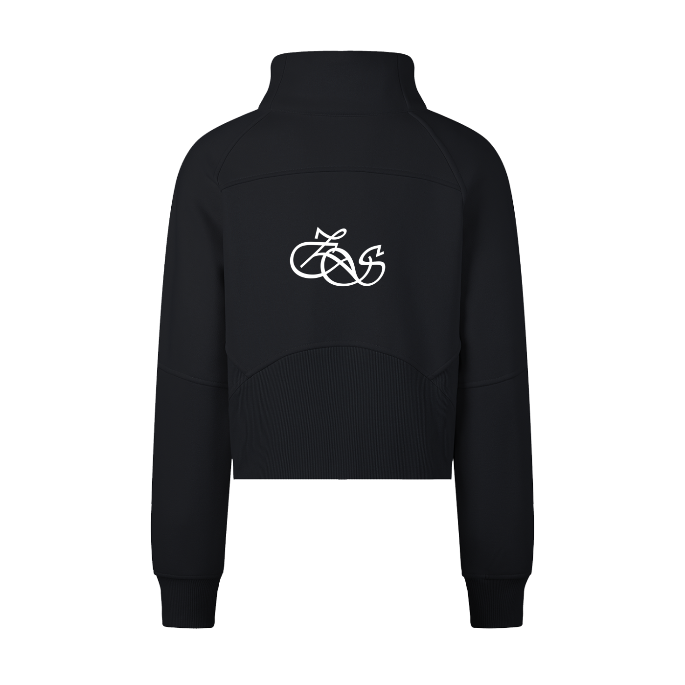 Zedshape Women’s Cropped Half Zip Hoodie