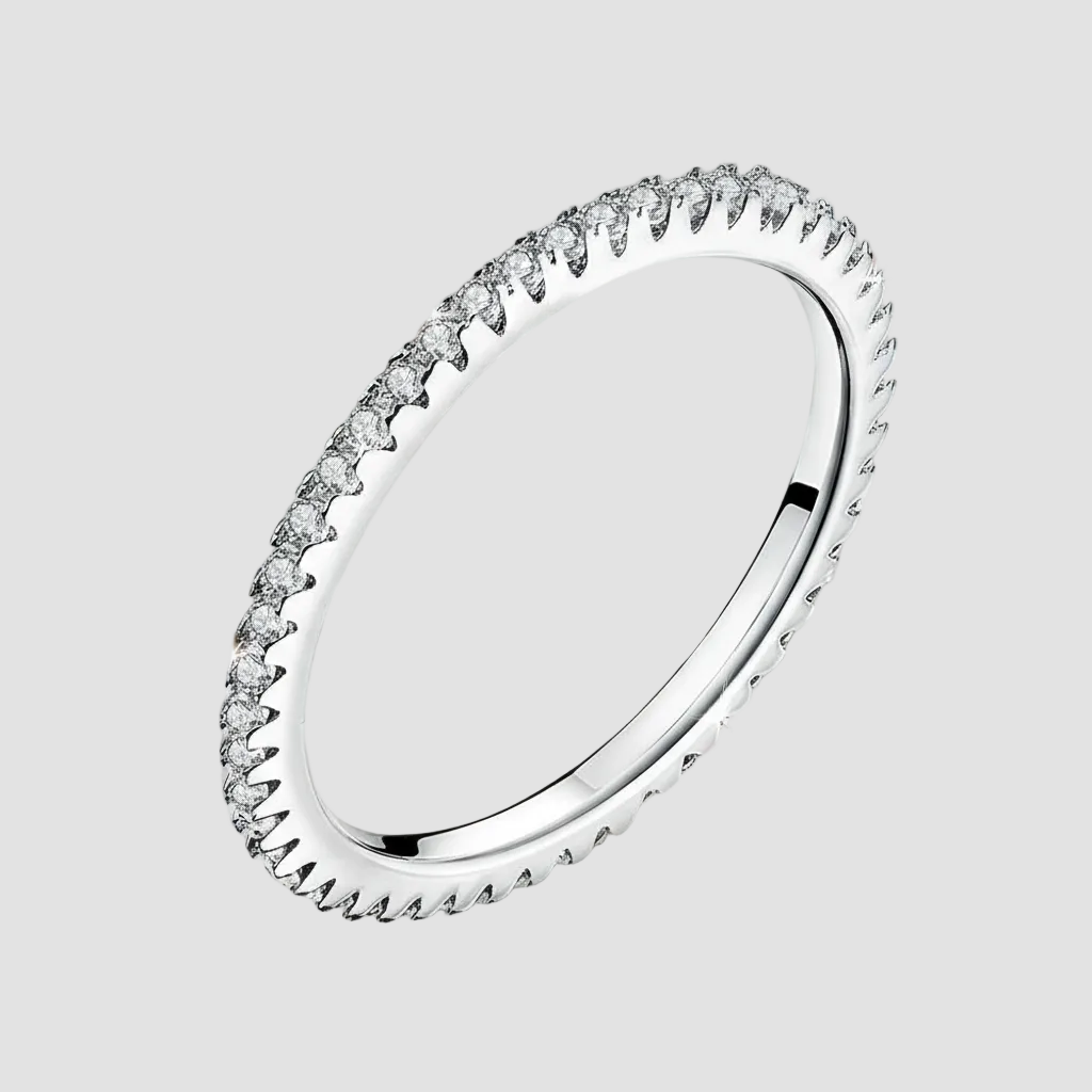 ETERNA SLIM ETERNITY RING | 925 STERLING SILVER