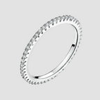 ETERNA SLIM ETERNITY RING | 925 STERLING SILVER