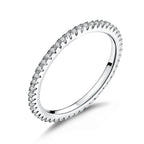ETERNA SLIM ETERNITY RING | 925 STERLING SILVER