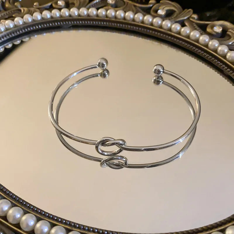 Twisted Texture Cuff Bracelet 