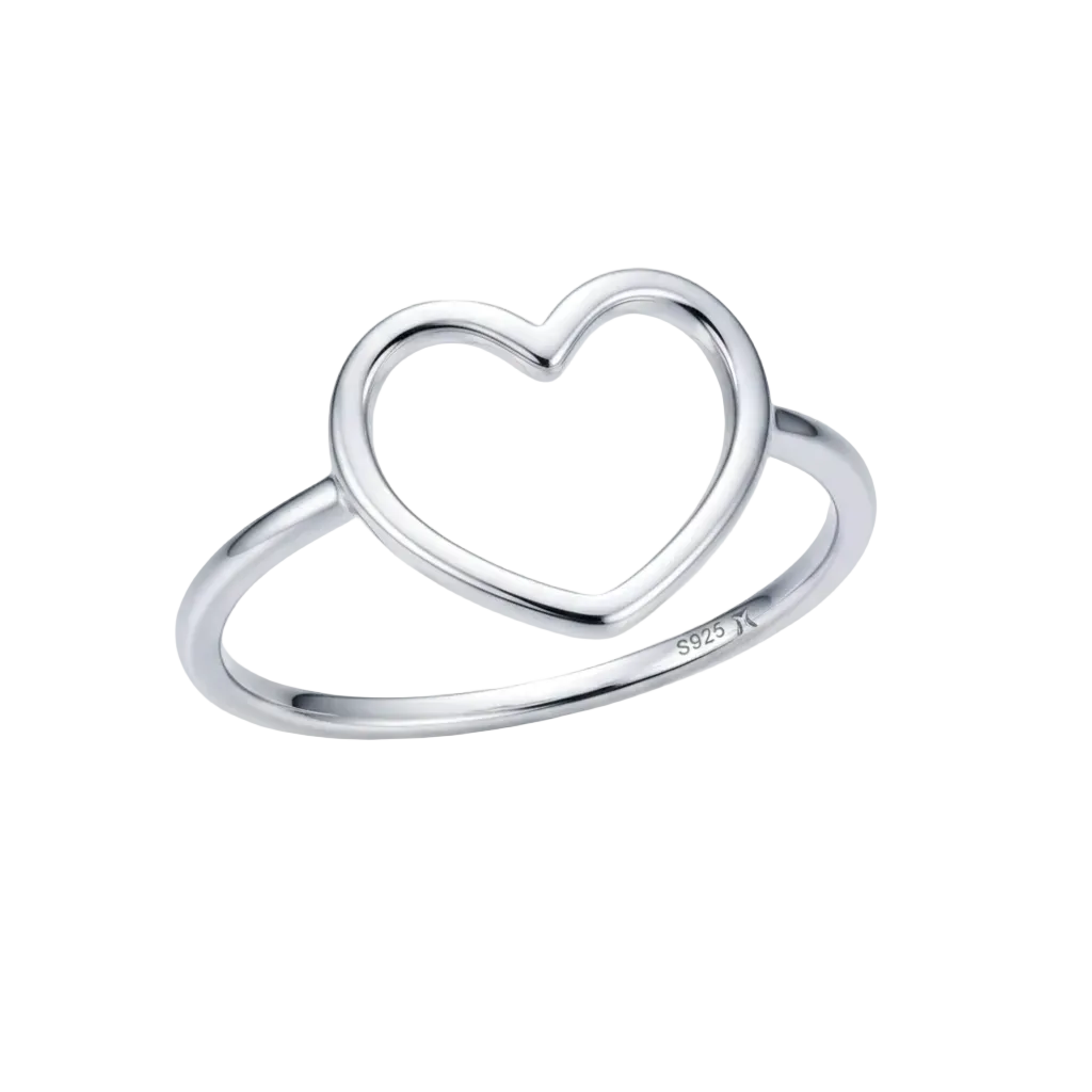 CELESTIA HEART OF RADIANCE RING | 925 STERLING SILVER