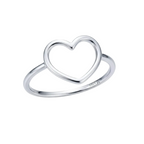 CELESTIA HEART OF RADIANCE RING | 925 STERLING SILVER