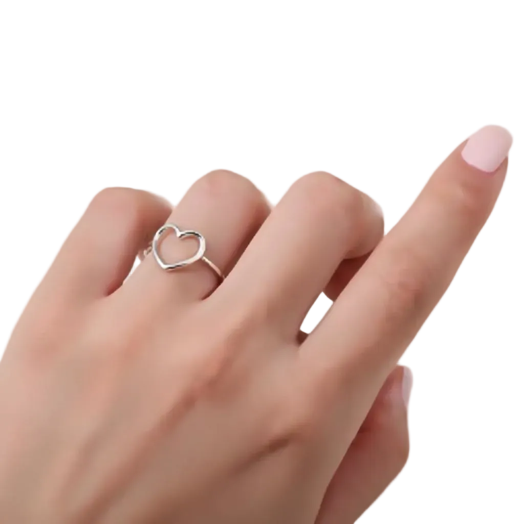 CELESTIA HEART OF RADIANCE RING | 925 STERLING SILVER