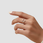 CELESTIA HEART OF RADIANCE RING | 925 STERLING SILVER