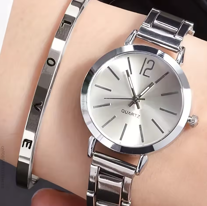 Timeless Watch & Bracelet Set